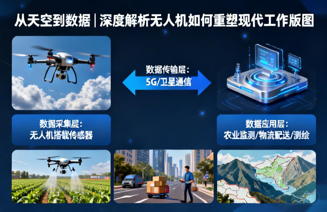 从天空到数据|深度解析无人机如何重塑现代工作版图