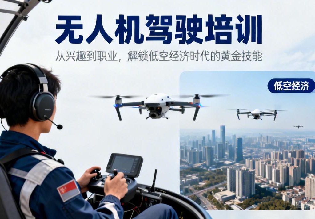 无人机驾驶培训|从兴趣到职业，解锁低空经济时代的黄金技能