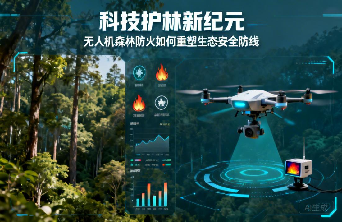 科技护林新纪元|无人机森林防火如何重塑生态安全防线