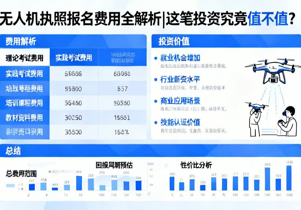 无人机执照报名费用全解析|这笔投资究竟值不值？