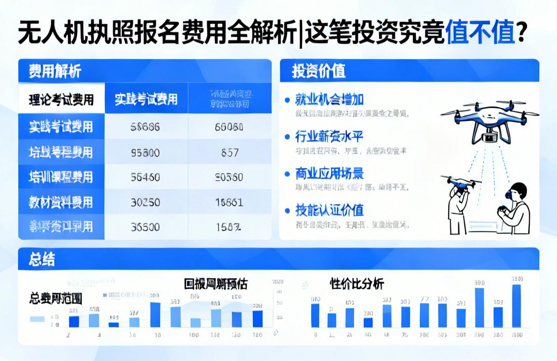 无人机执照报名费用全解析|这笔投资究竟值不值？