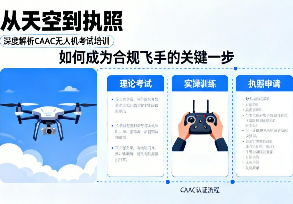 从天空到执照|深度解析CAAC无人机考试培训，如何成为合规飞手的关键一步