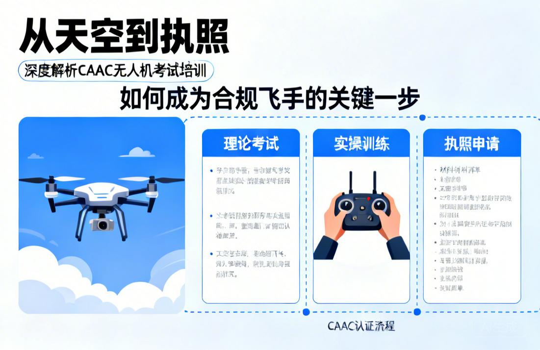 从天空到执照|深度解析CAAC无人机考试培训，如何成为合规飞手的关键一步