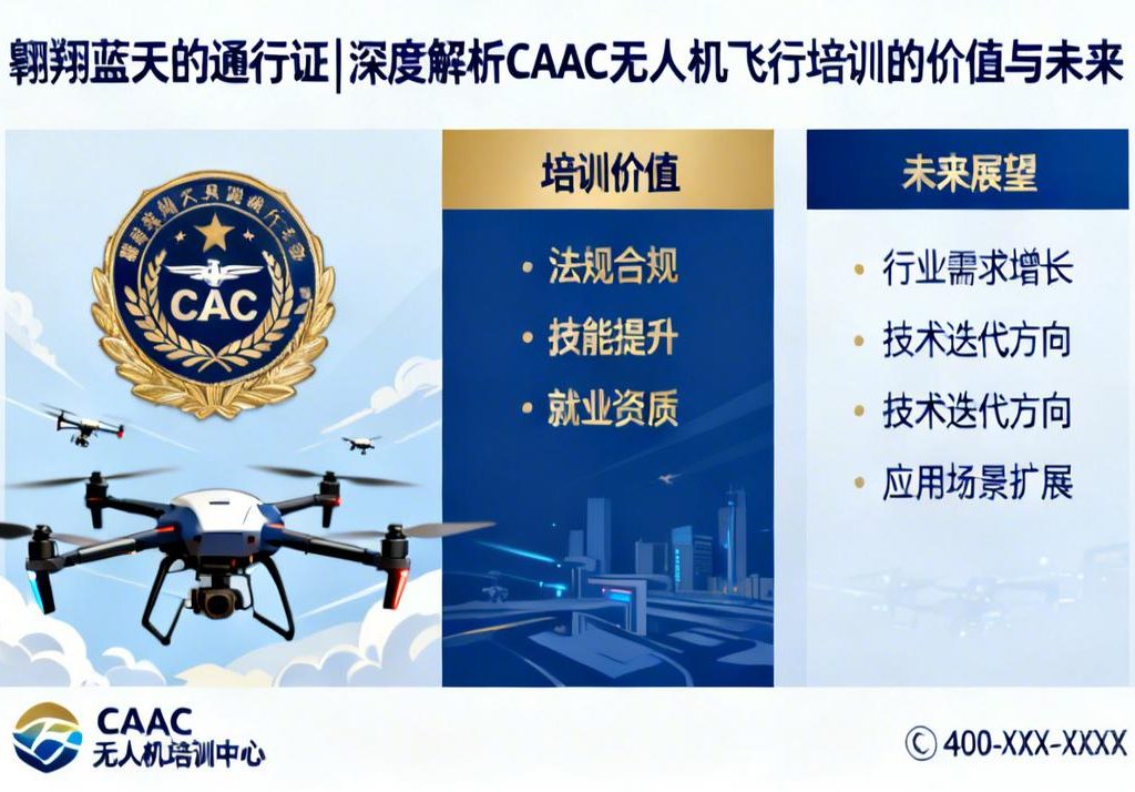 翱翔蓝天的通行证|深度解析CAAC无人机飞行培训的价值与未来