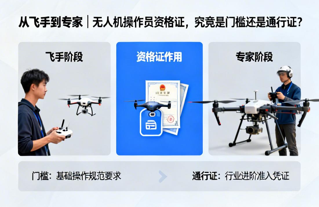 从飞手到专家|无人机操作员资格证，究竟是门槛还是通行证？