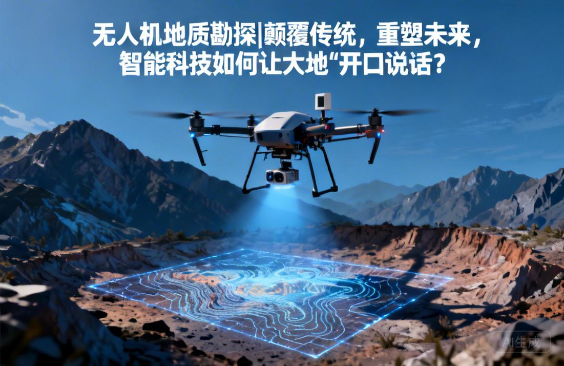 无人机地质勘探|颠覆传统，重塑未来，智能科技如何让大地“开口说话”？