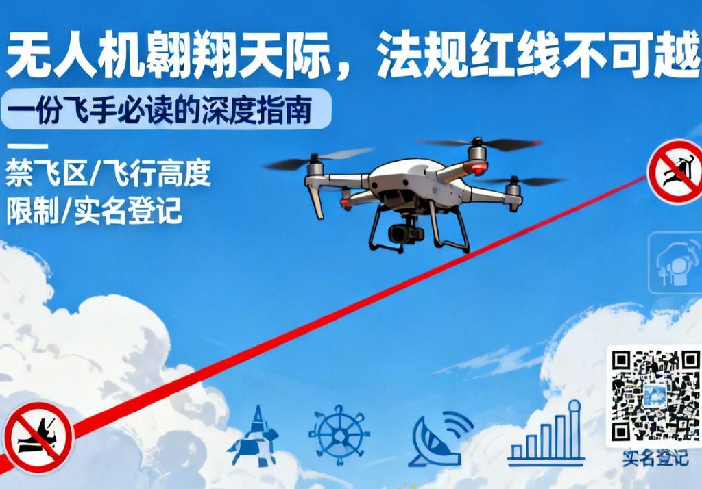 无人机翱翔天际，法规红线不可越|一份飞手必读的深度指南
