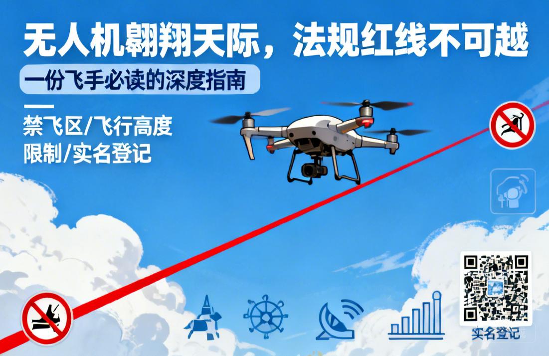 无人机翱翔天际，法规红线不可越|一份飞手必读的深度指南