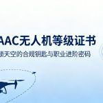 CAAC无人机等级证书|解锁天空的合规钥匙与职业进阶密码