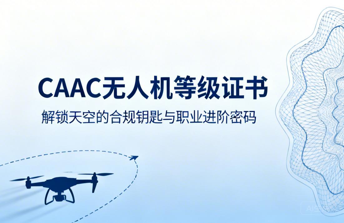 CAAC无人机等级证书|解锁天空的合规钥匙与职业进阶密码