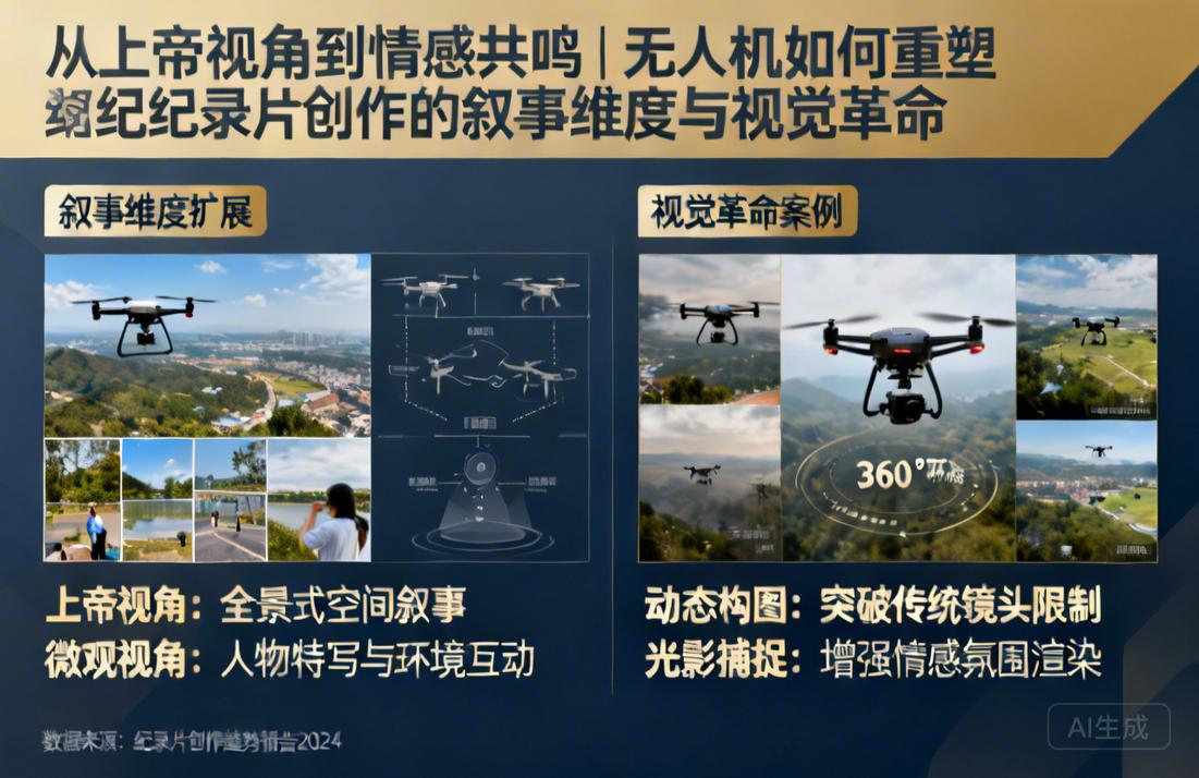 从上帝视角到情感共鸣|无人机如何重塑纪录片创作的叙事维度与视觉革命