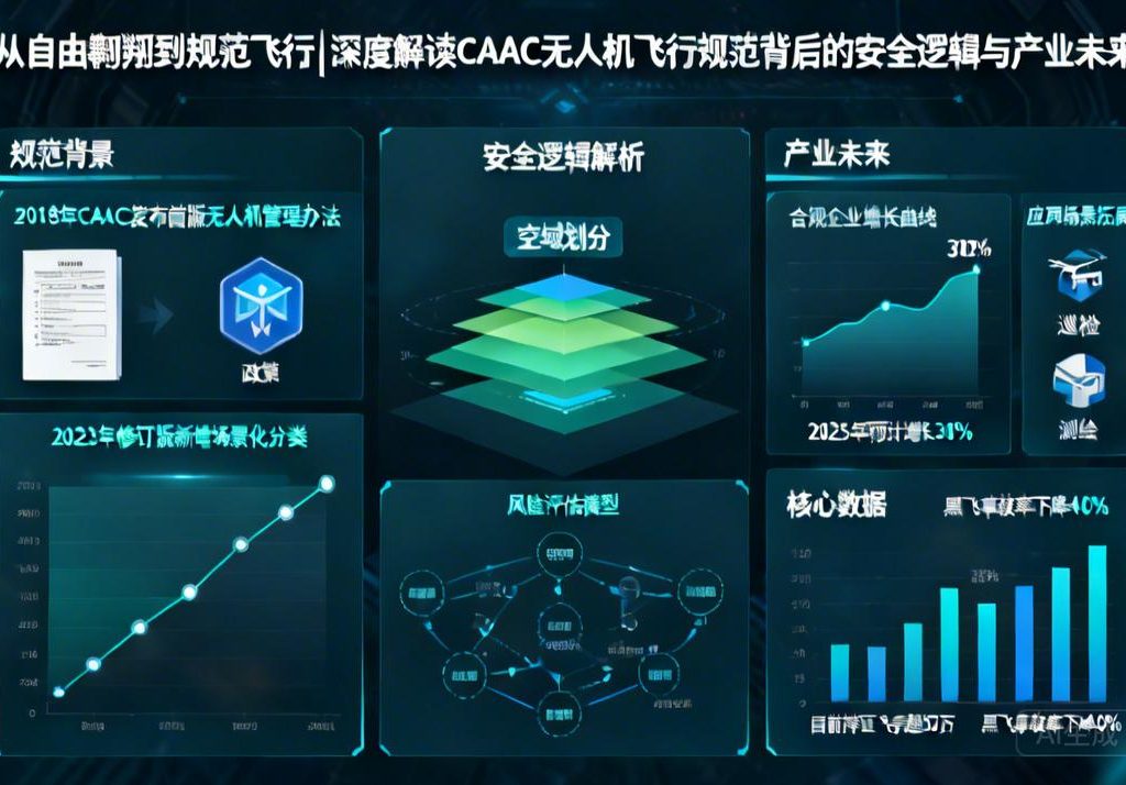 从自由翱翔到规范飞行|深度解读CAAC无人机飞行规范背后的安全逻辑与产业未来