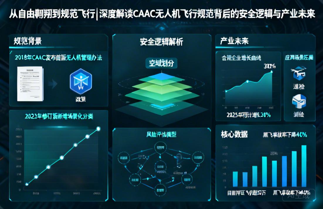 从自由翱翔到规范飞行|深度解读CAAC无人机飞行规范背后的安全逻辑与产业未来