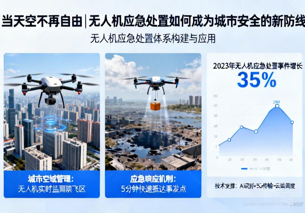 当天空不再自由|无人机应急处置如何成为城市安全的新防线