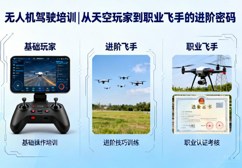 无人机驾驶培训|从天空玩家到职业飞手的进阶密码