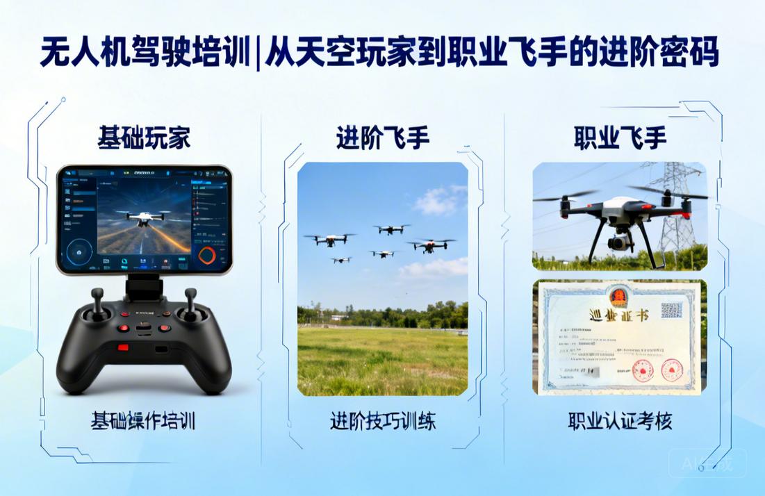 无人机驾驶培训|从天空玩家到职业飞手的进阶密码