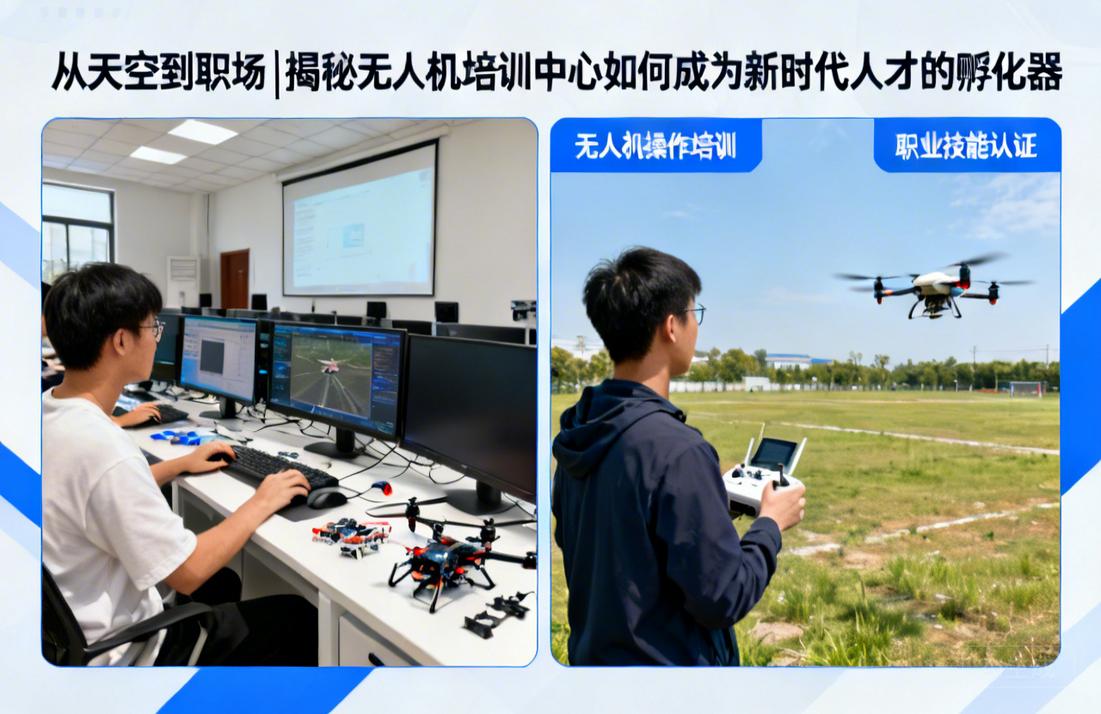 从天空到职场|揭秘无人机培训中心如何成为新时代人才的孵化器