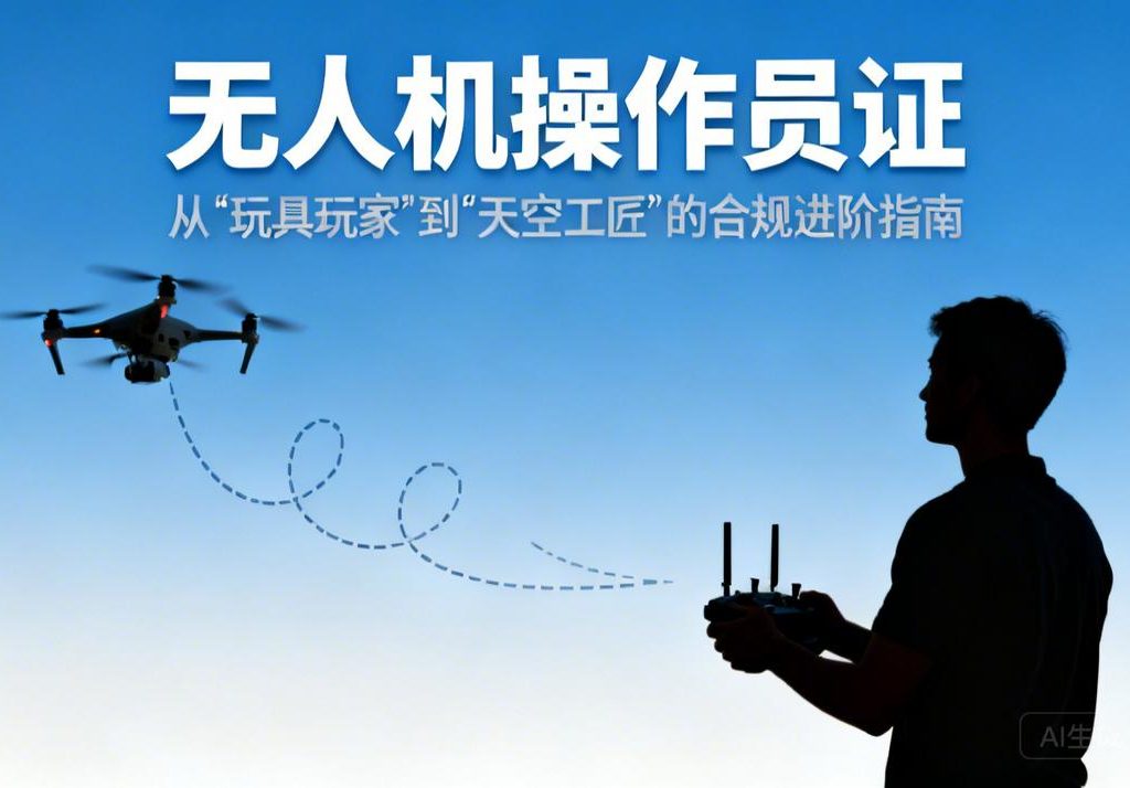 无人机操作员证|从“玩具玩家”到“天空工匠”的合规进阶指南