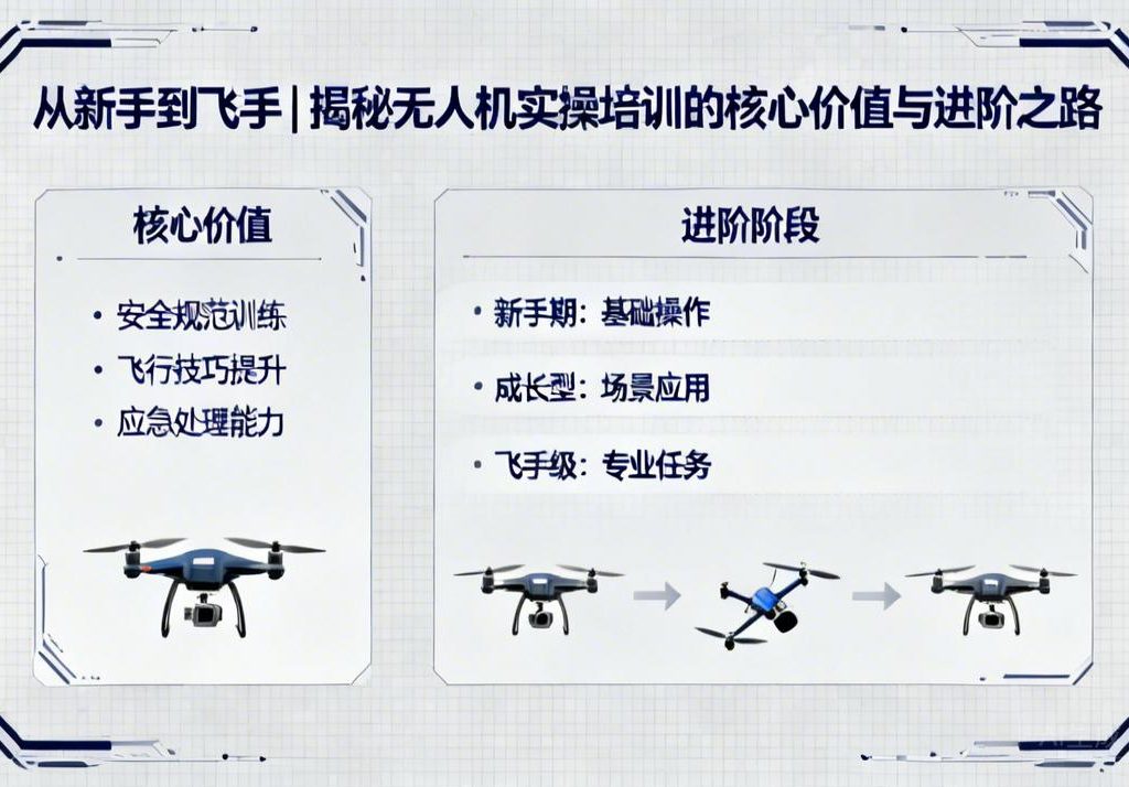 从新手到飞手|揭秘无人机实操培训的核心价值与进阶之路