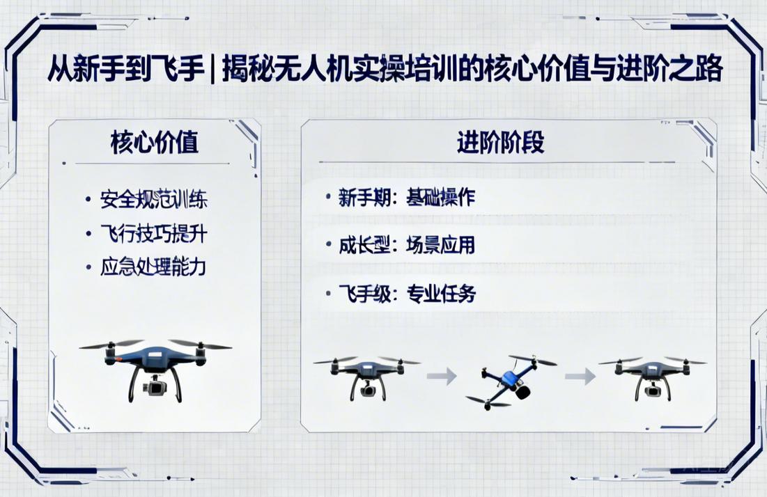 从新手到飞手|揭秘无人机实操培训的核心价值与进阶之路