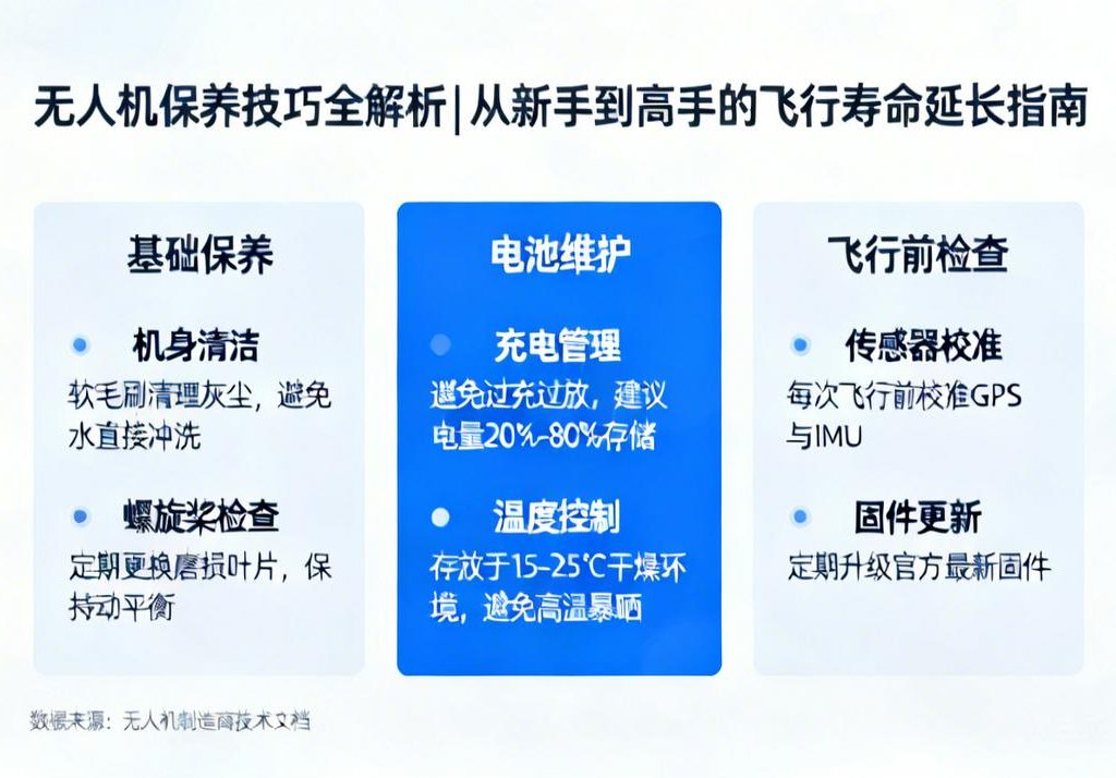 无人机保养技巧全解析|从新手到高手的飞行寿命延长指南