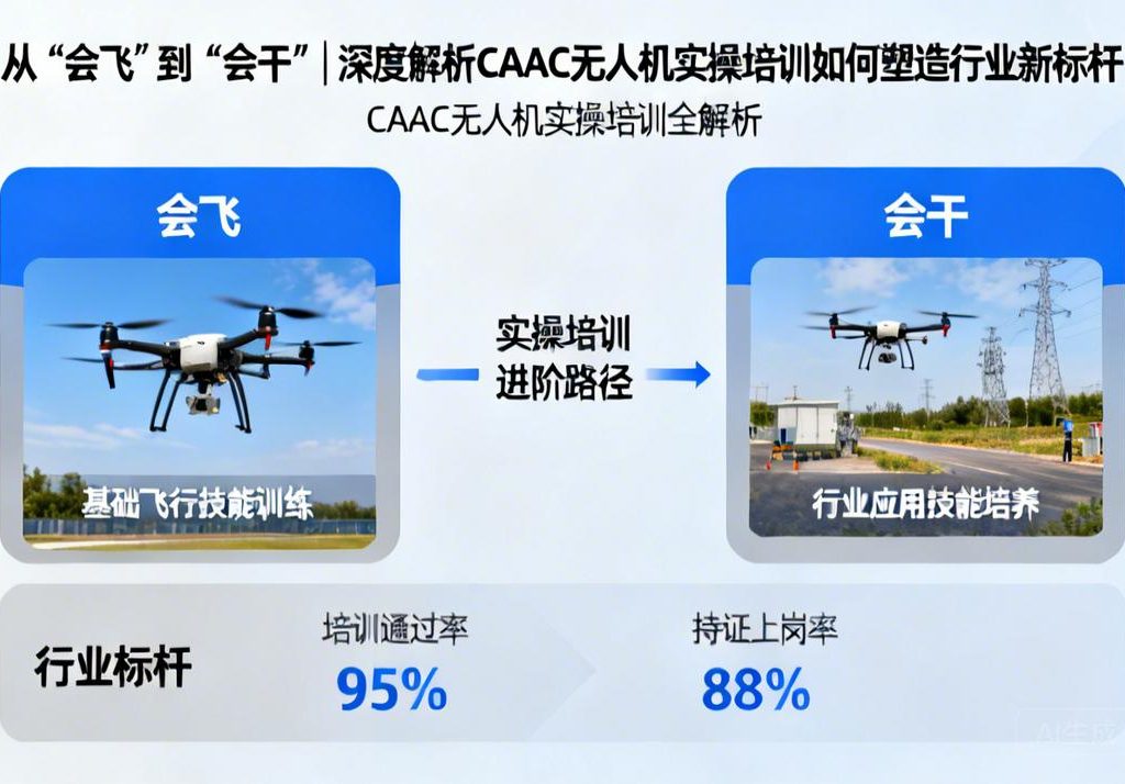 从“会飞”到“会干”|深度解析CAAC无人机实操培训如何塑造行业新标杆
