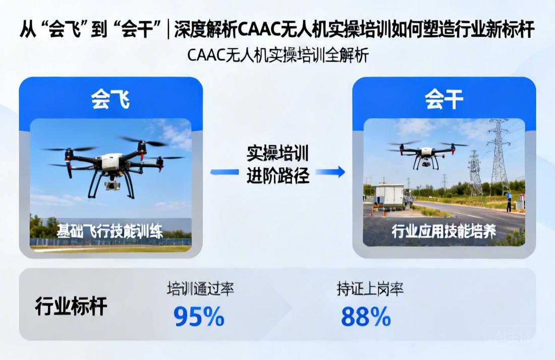 从“会飞”到“会干”|深度解析CAAC无人机实操培训如何塑造行业新标杆
