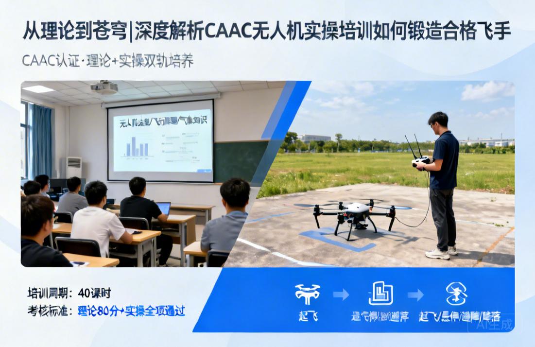 从理论到苍穹|深度解析CAAC无人机实操培训如何锻造合格飞手