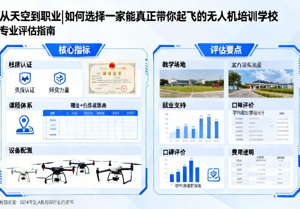 从天空到职业|如何选择一家能真正带你起飞的无人机培训学校
