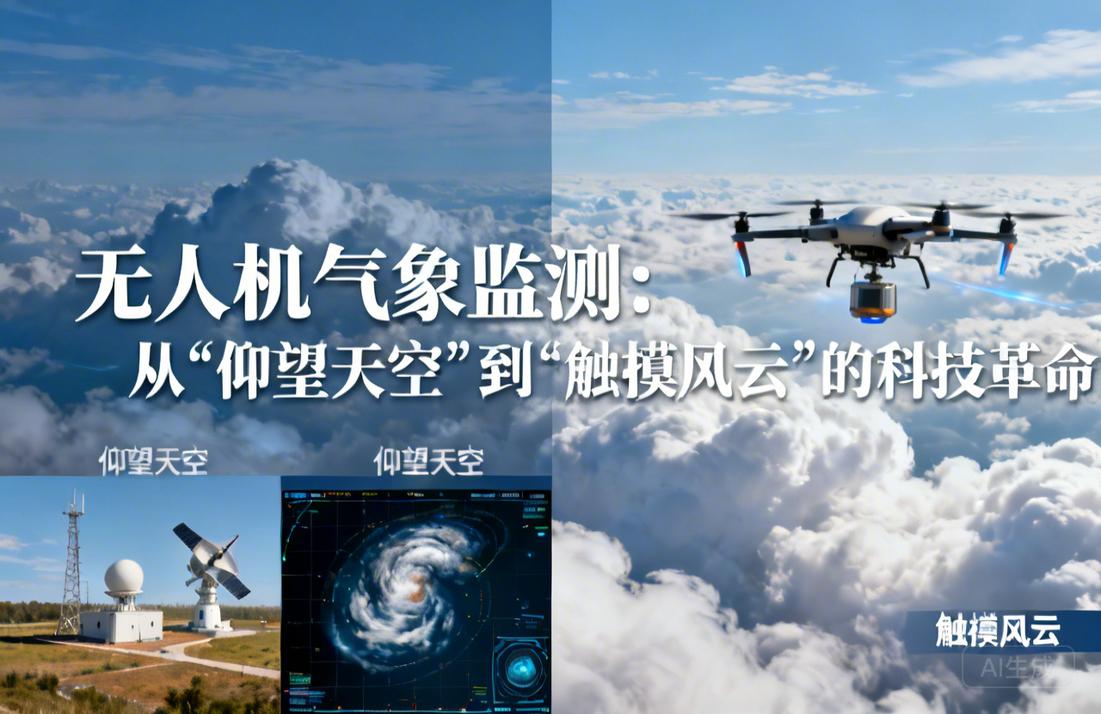 无人机气象监测|从“仰望天空”到“触摸风云”的科技革命