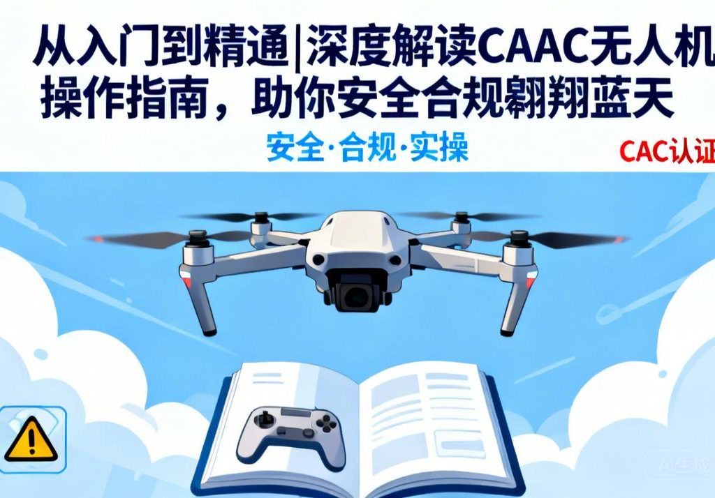从入门到精通|深度解读CAAC无人机操作指南，助你安全合规翱翔蓝天