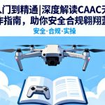 从入门到精通|深度解读CAAC无人机操作指南，助你安全合规翱翔蓝天