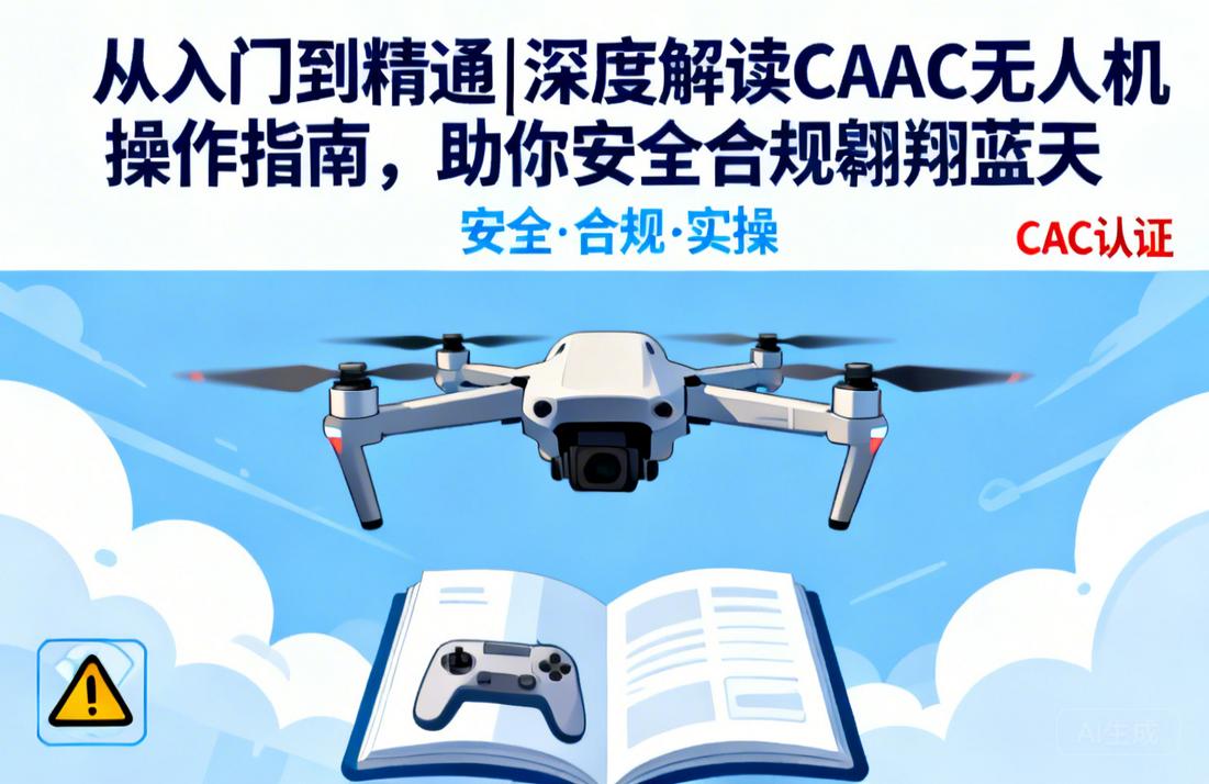 从入门到精通|深度解读CAAC无人机操作指南，助你安全合规翱翔蓝天
