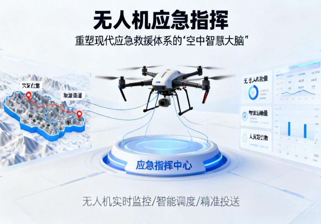 无人机应急指挥|重塑现代应急救援体系的“空中智慧大脑”