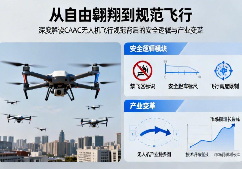 从自由翱翔到规范飞行|深度解读CAAC无人机飞行规范背后的安全逻辑与产业变革