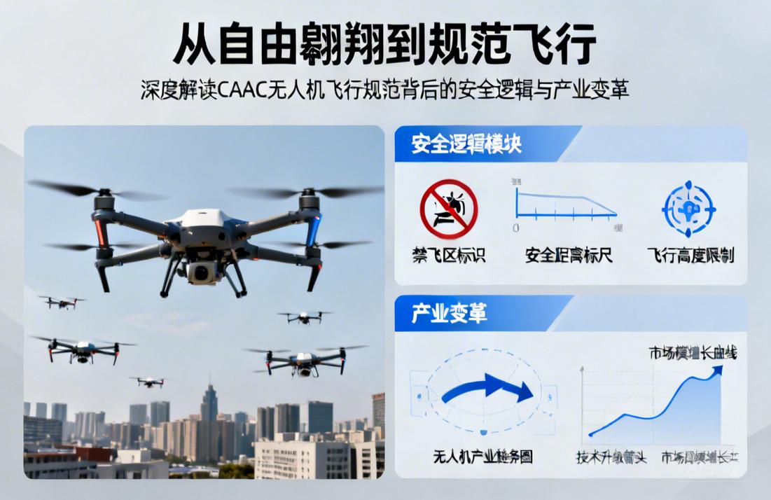从自由翱翔到规范飞行|深度解读CAAC无人机飞行规范背后的安全逻辑与产业变革