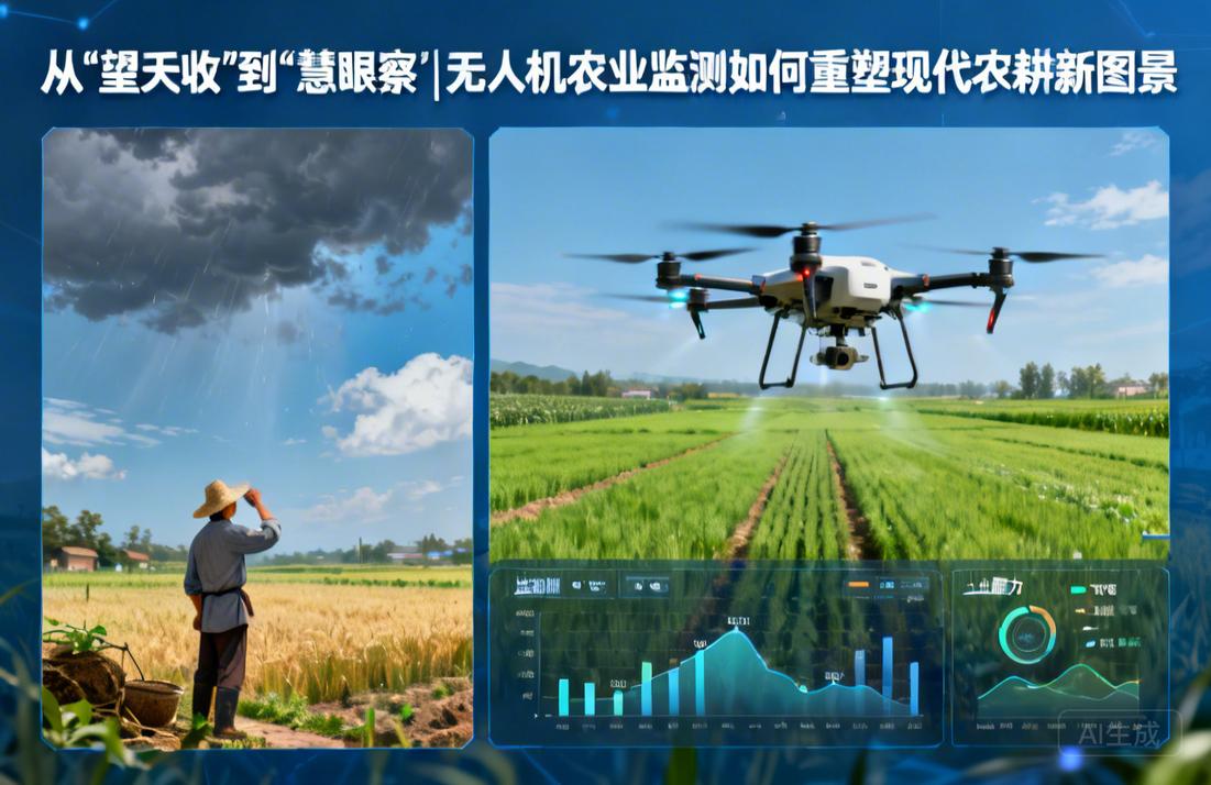 从“望天收”到“慧眼察”|无人机农业监测如何重塑现代农耕新图景
