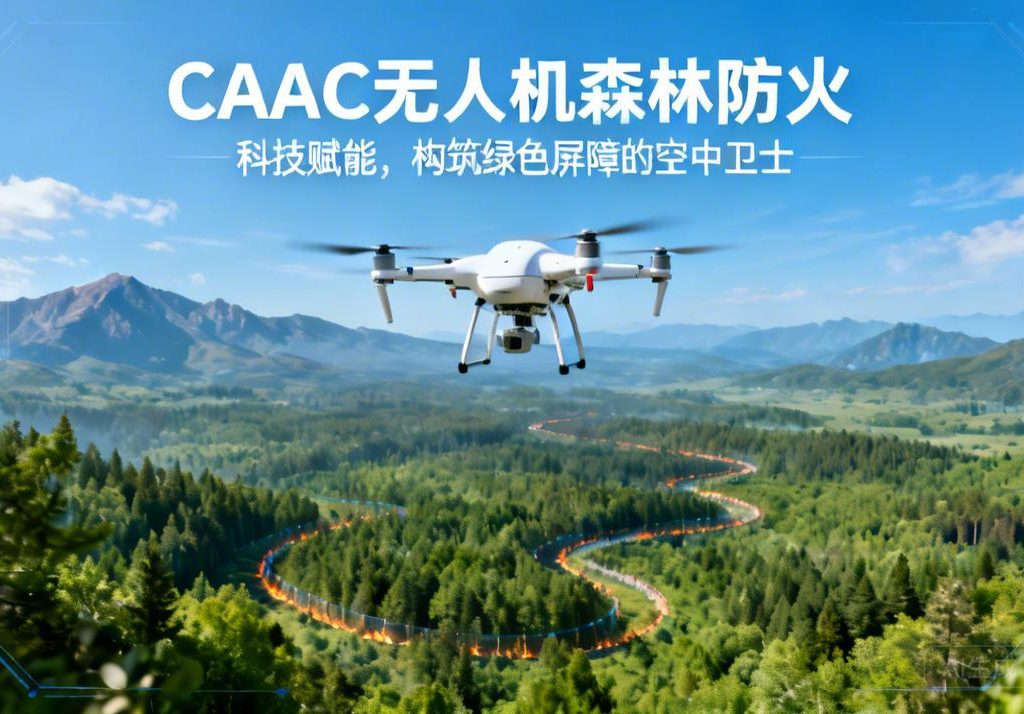 CAAC无人机森林防火|科技赋能，构筑绿色屏障的空中卫士