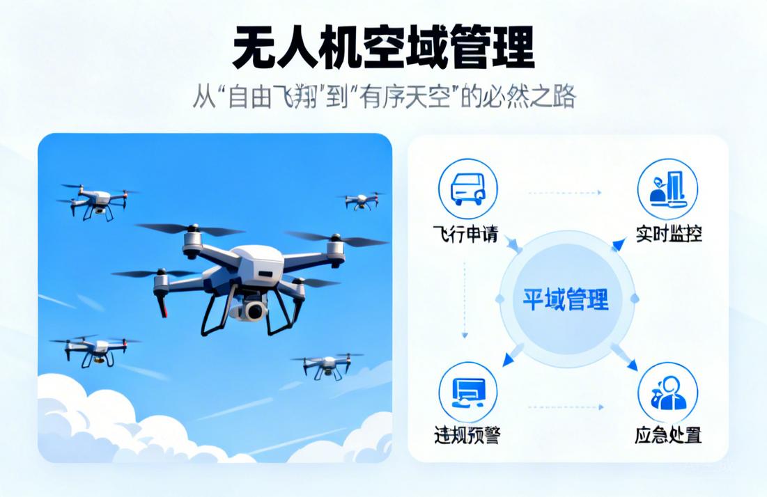 无人机空域管理|从“自由飞翔”到“有序天空”的必然之路