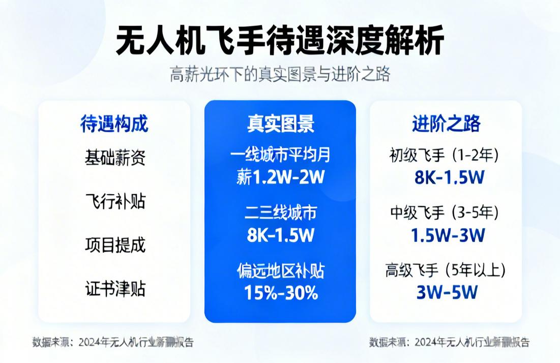 无人机飞手待遇深度解析|高薪光环下的真实图景与进阶之路