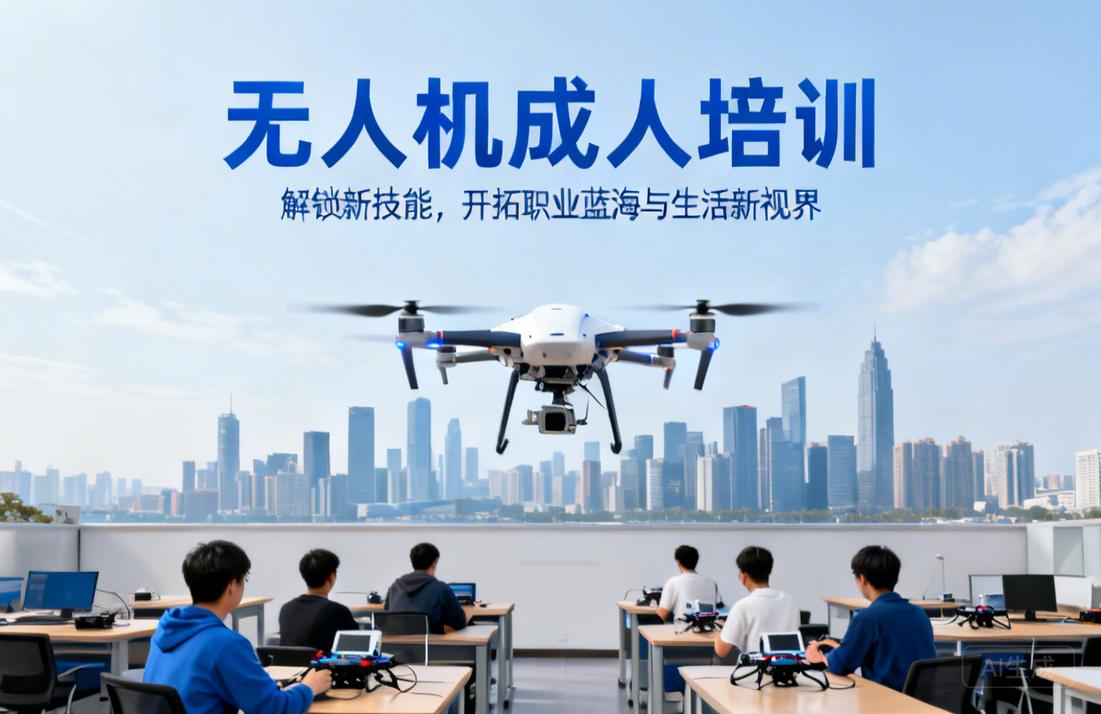 无人机成人培训|解锁新技能，开拓职业蓝海与生活新视界