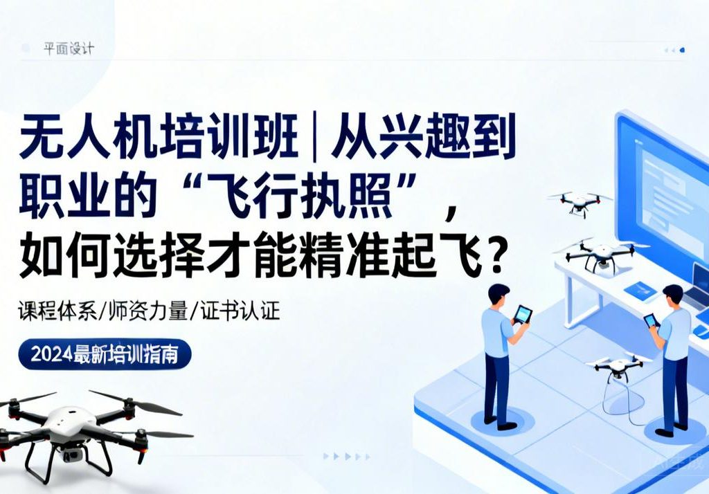 无人机培训班|从兴趣到职业的“飞行执照”，如何选择才能精准起飞？