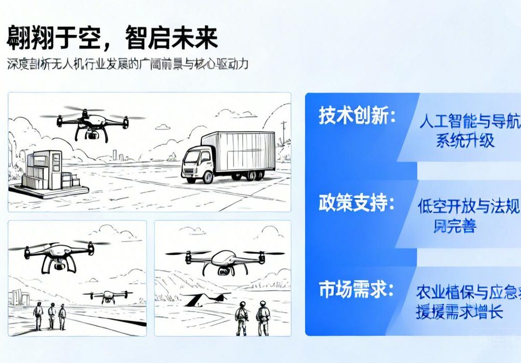 翱翔于空，智启未来|深度剖析无人机行业发展的广阔前景与核心驱动力