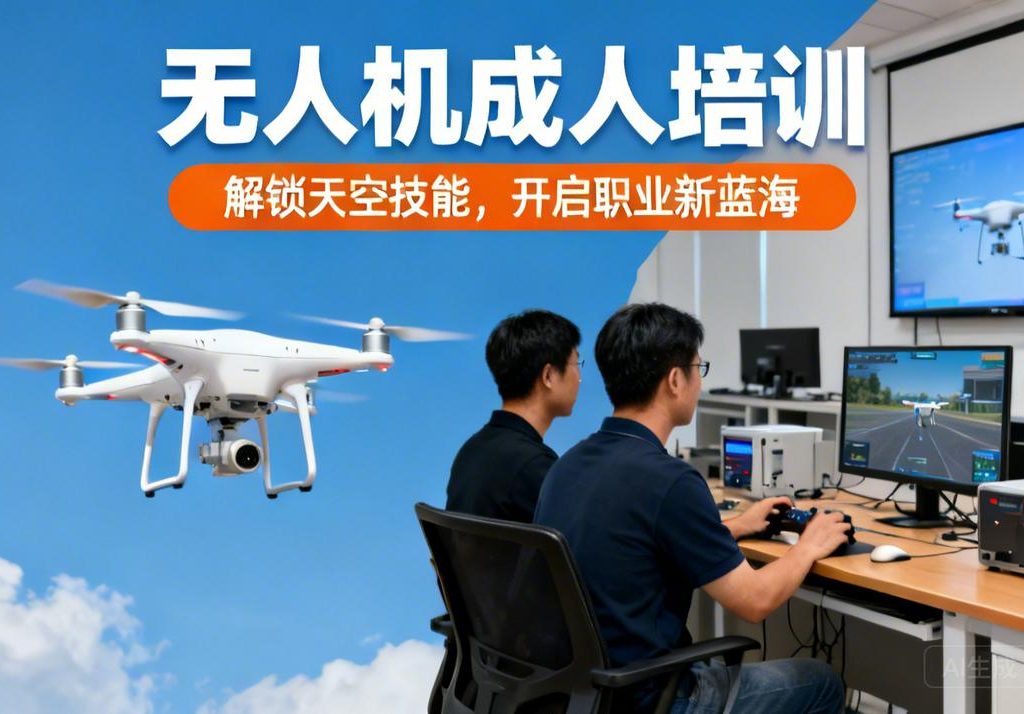 无人机成人培训|解锁天空技能，开启职业新蓝海
