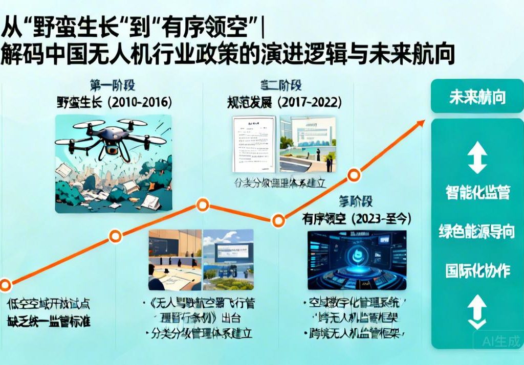 从“野蛮生长”到“有序领空”|解码中国无人机行业政策的演进逻辑与未来航向