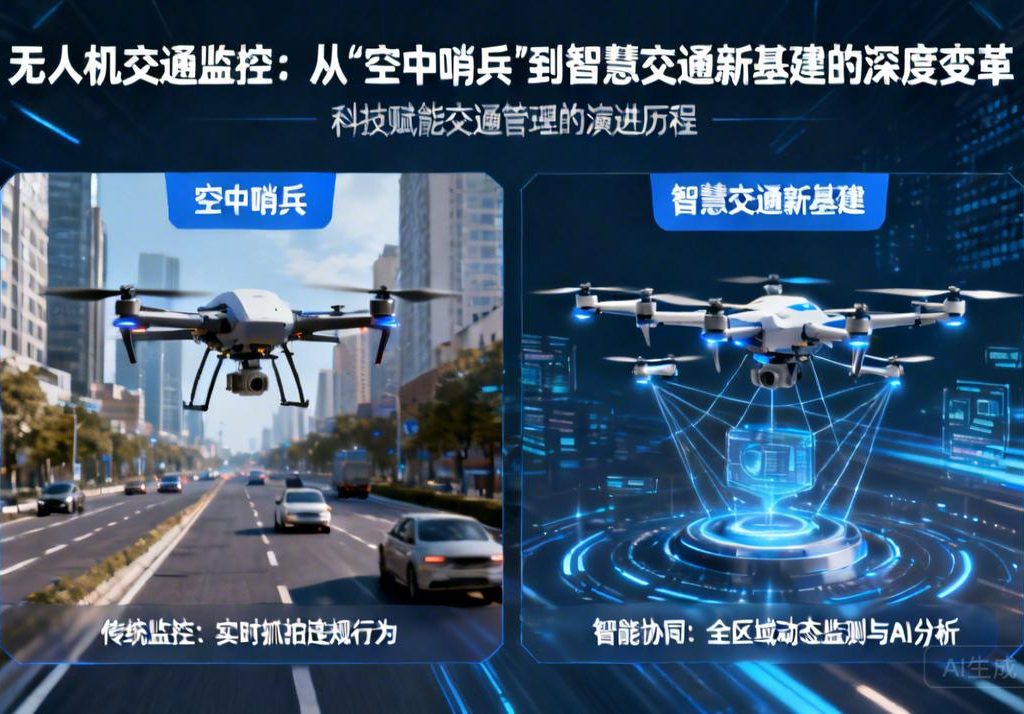 无人机交通监控|从“空中哨兵”到智慧交通新基建的深度变革