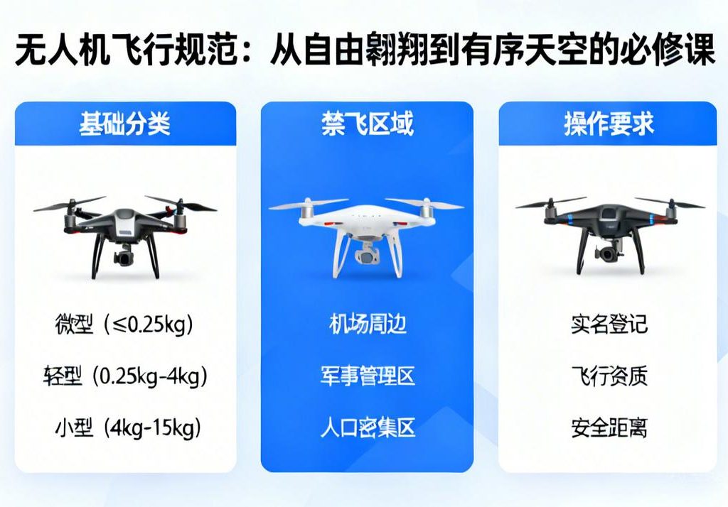 无人机飞行规范|从自由翱翔到有序天空的必修课
