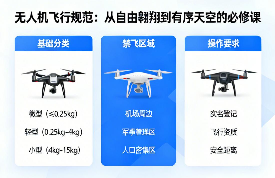 无人机飞行规范|从自由翱翔到有序天空的必修课