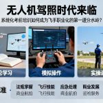 无人机驾照时代来临|系统化考前培训如何成为飞手职业化的第一道分水岭？