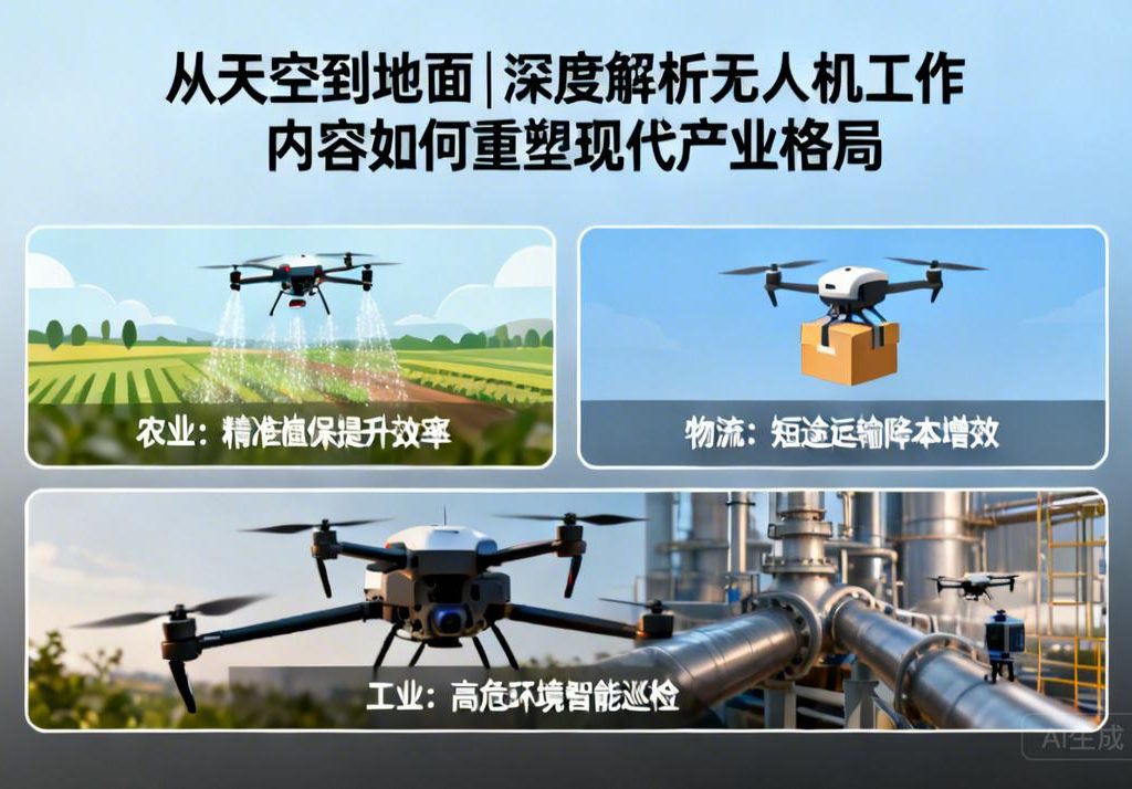 从天空到地面|深度解析无人机工作内容如何重塑现代产业格局
